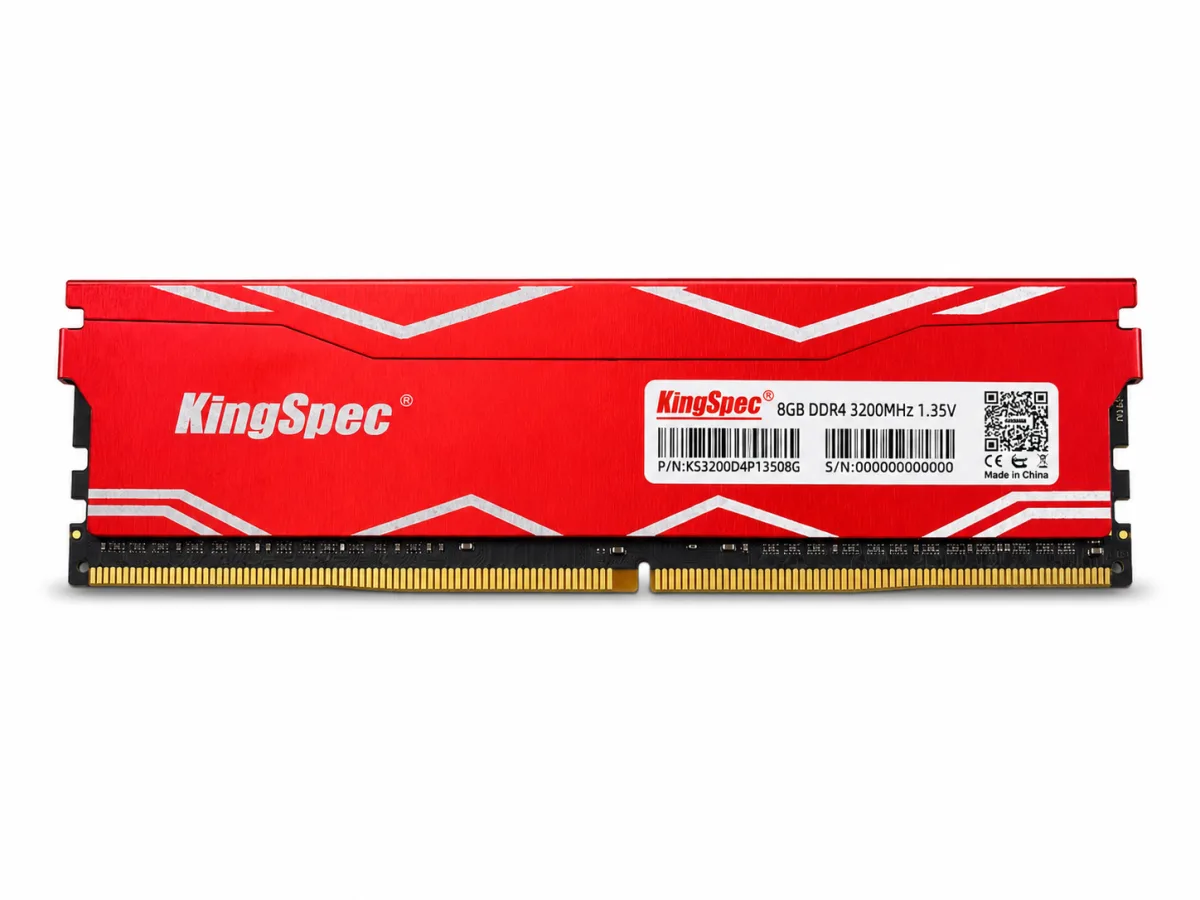 KINGSPEC 8GB DDR4 3200MHz HEATSINK DESKTOP RAM