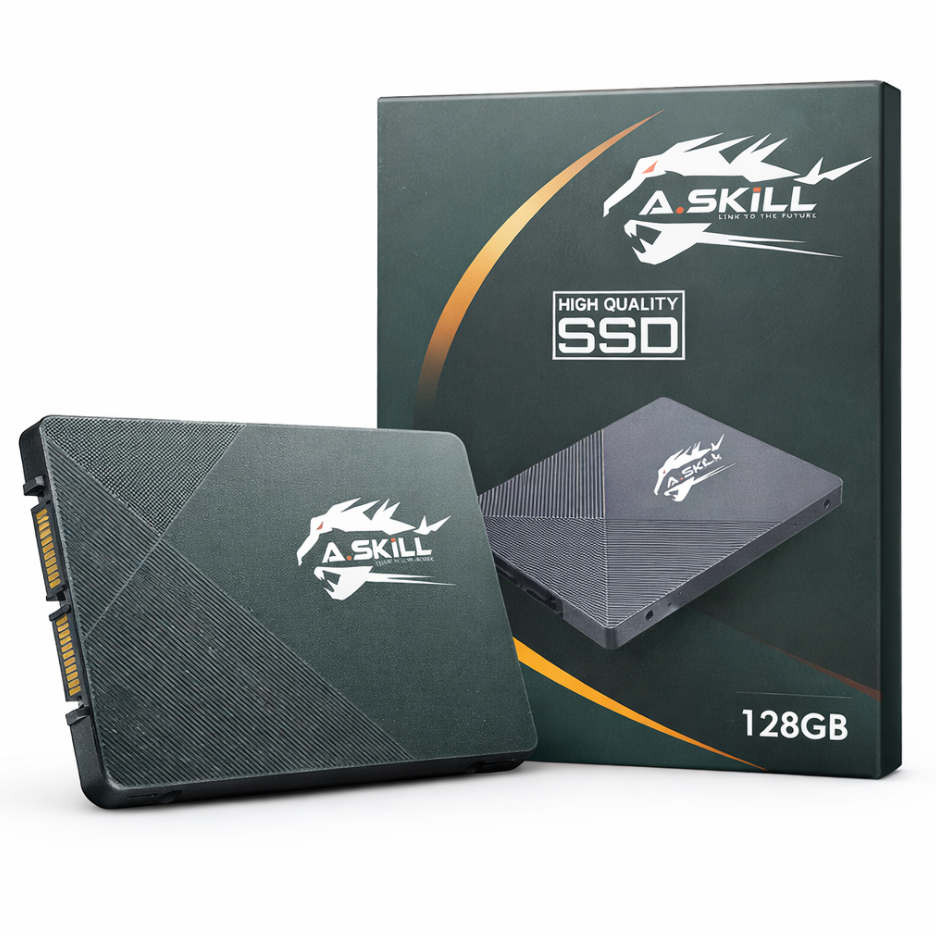 A.SKiLL 128GB SATA III HIGH QUALITY SOLID STATE DRIVE
