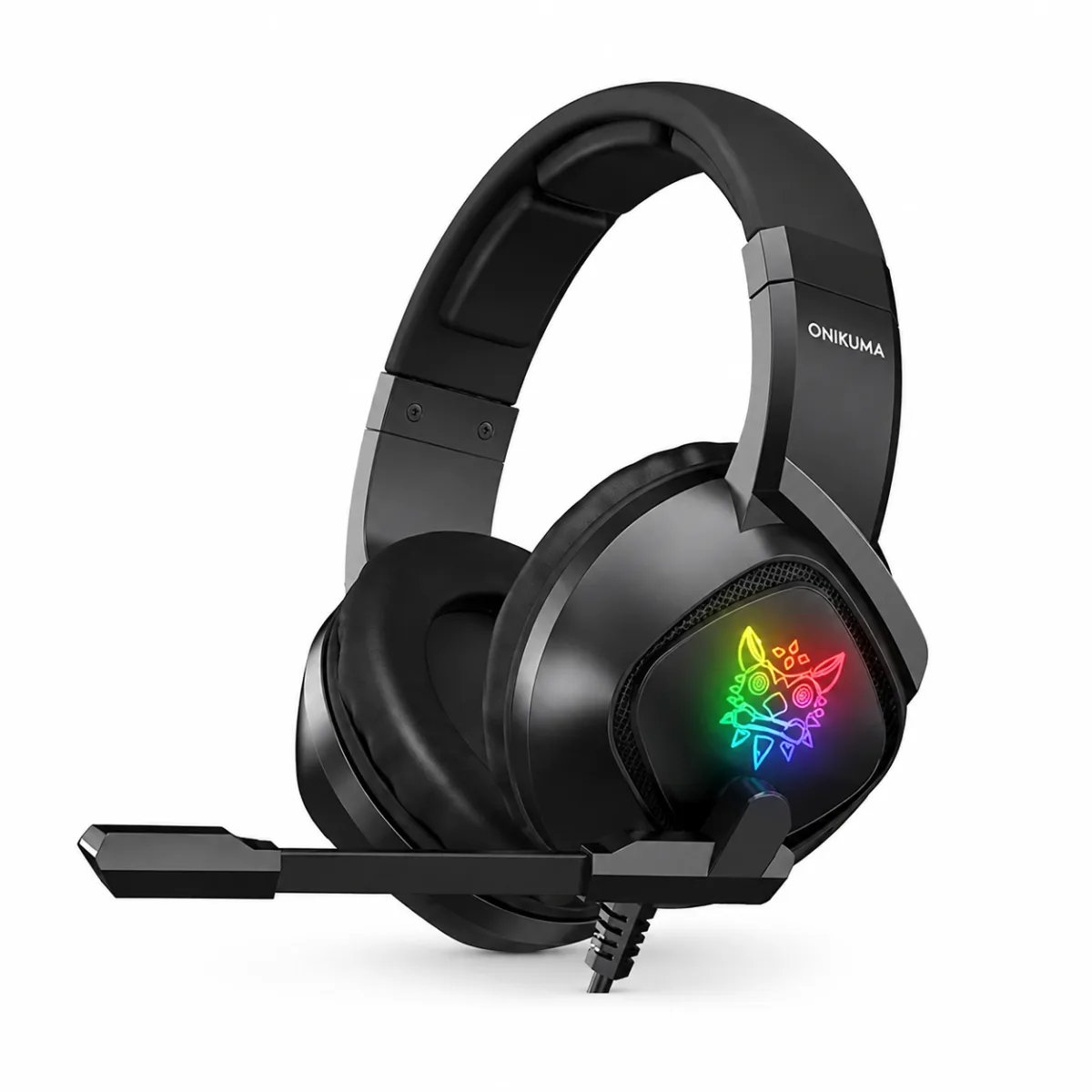 ONIKUMA K19 RGB WIRED GAMING HEADSET USB + 3.5mm AUDIO JACK