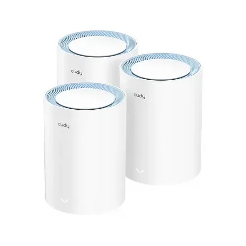 CUDY M1200 AC1200 DUAL BAND WHOLE HOME WI-FI MESH ROUTER (3-PACK)