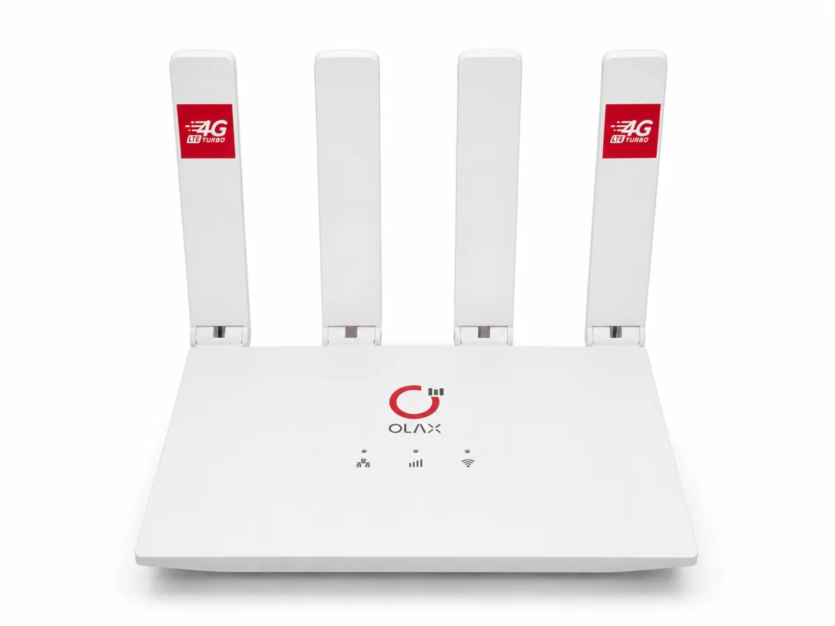 OLAX MC50 150Mbps 4G LTE SIM & RJ45 ETHERNET CPE WI‑FI ROUTER