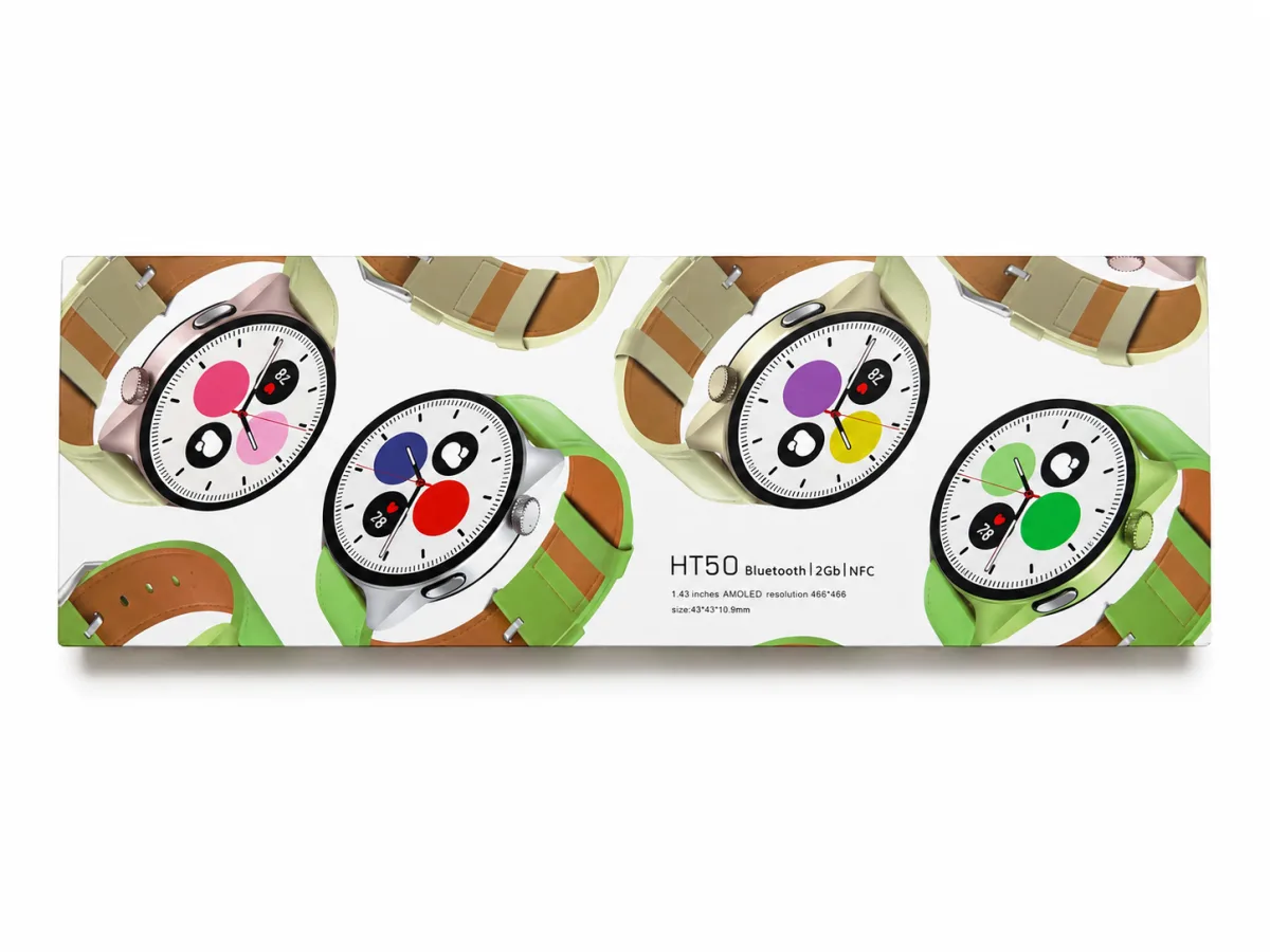 HT50 1.43"AMPLED DISPLAY SMART WATCH