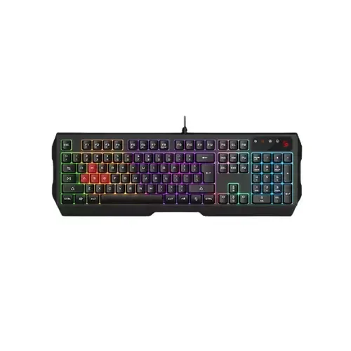A4TECH BLOODY B135N NEON BACKLIT WIRED BLACK GAMING KEYBOARD