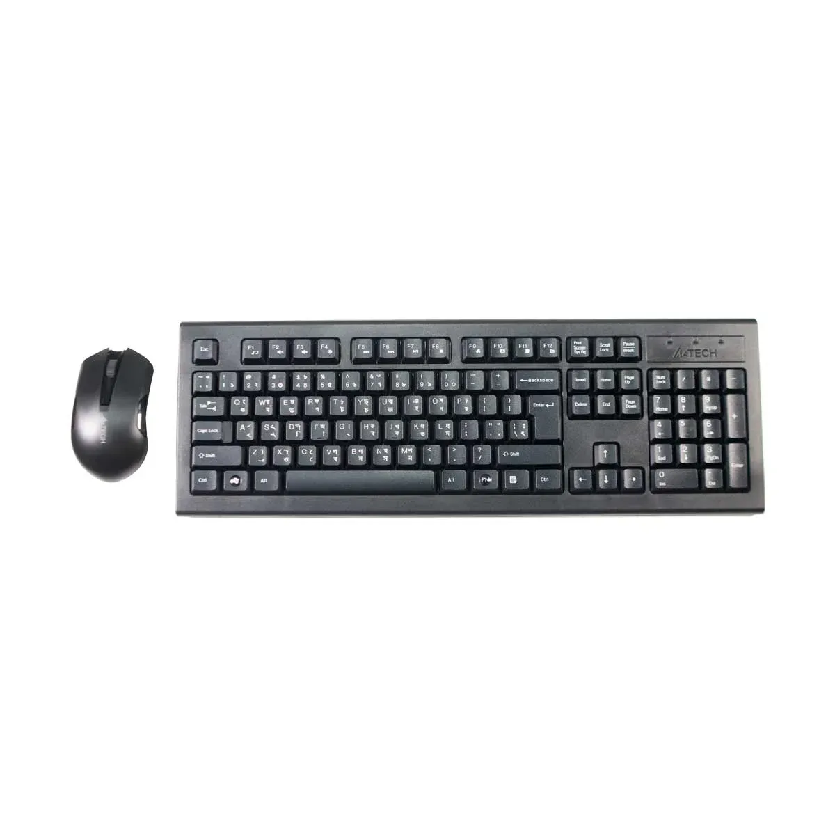 A4TECH 3000N COMFORT MULTIMEDIA 2.4GHz WIRELESS KEYBOARD + MOUSE COMBO
