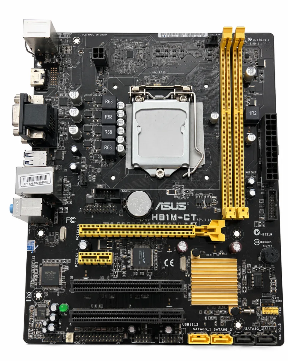 ASUS H-81MB DDR3 ATX RECONDITION MOTHERBOARD