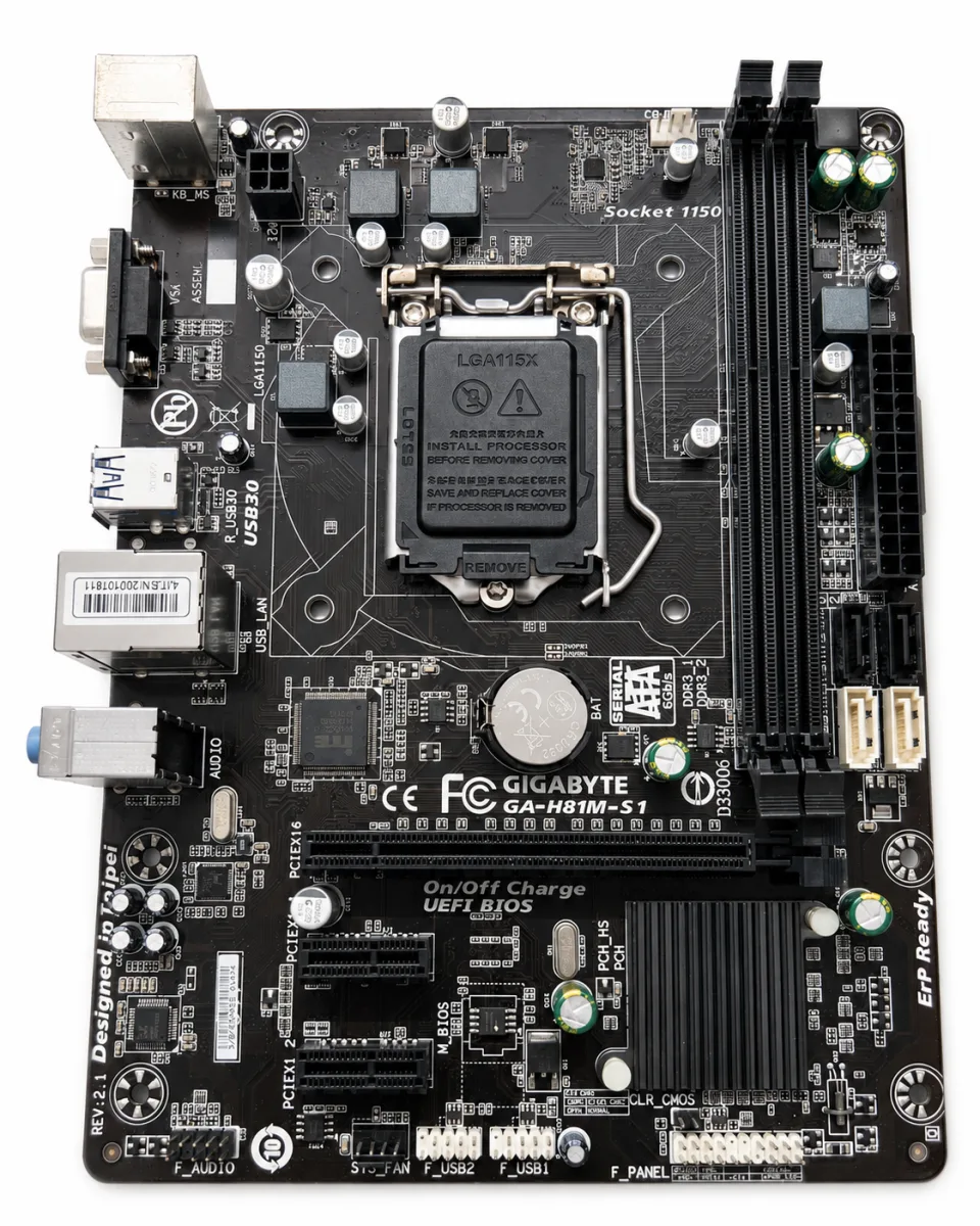 GIGABYTE H-81MB DDR3 RECONDITION ATX MOTHERBOARD
