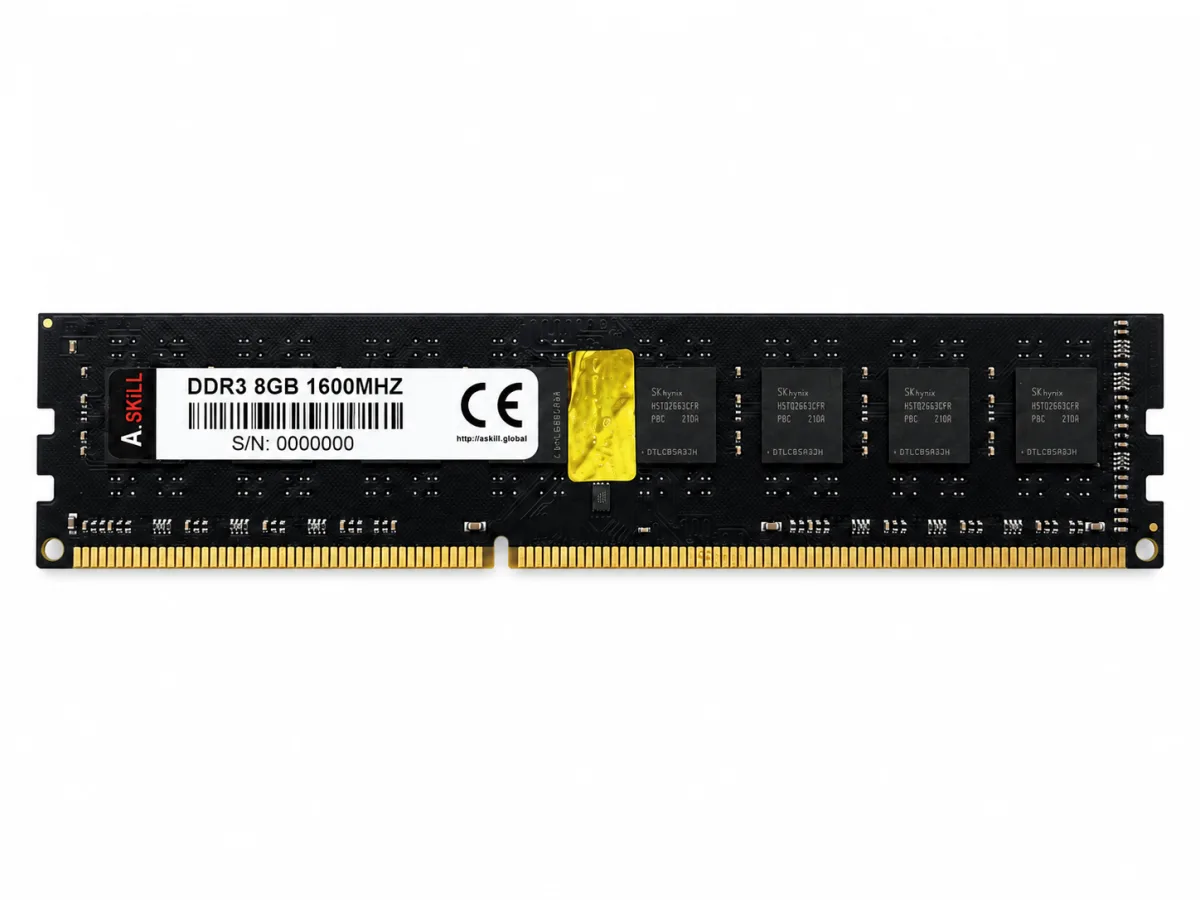 A.SKiLL 8GB DDR3 1600MHz DESKTOP RAM