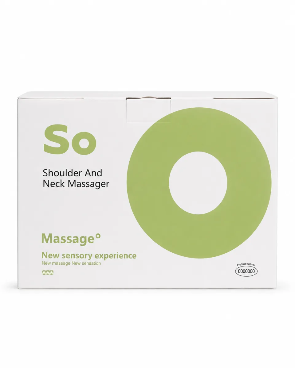 N7 RECHARGEABLE 2000mAh BATTERY SILICON SHOULDER AND NECK MASSAGER