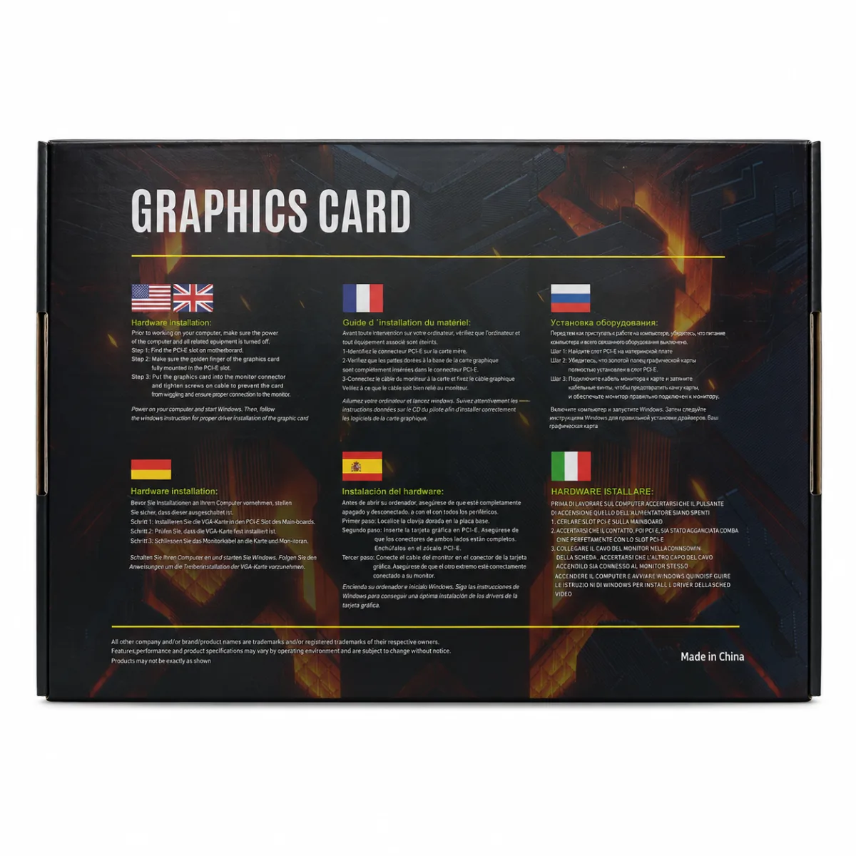 JINGSHA AMD RADEON RX560 4GB GDDR5 SINGLE FAN GAMING GRAPHICS CARD