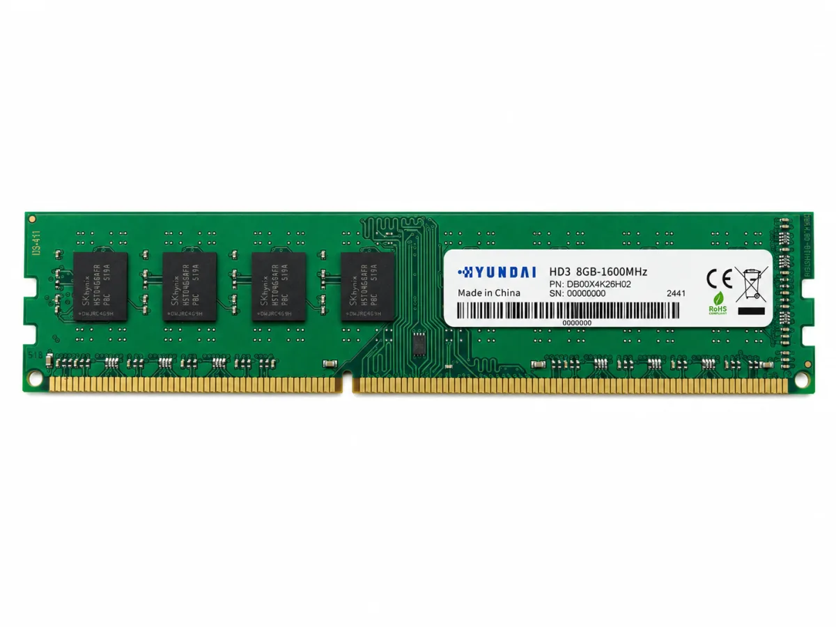 HYUNDAI 8GB DDR3 1600MHz DESKTOP RAM