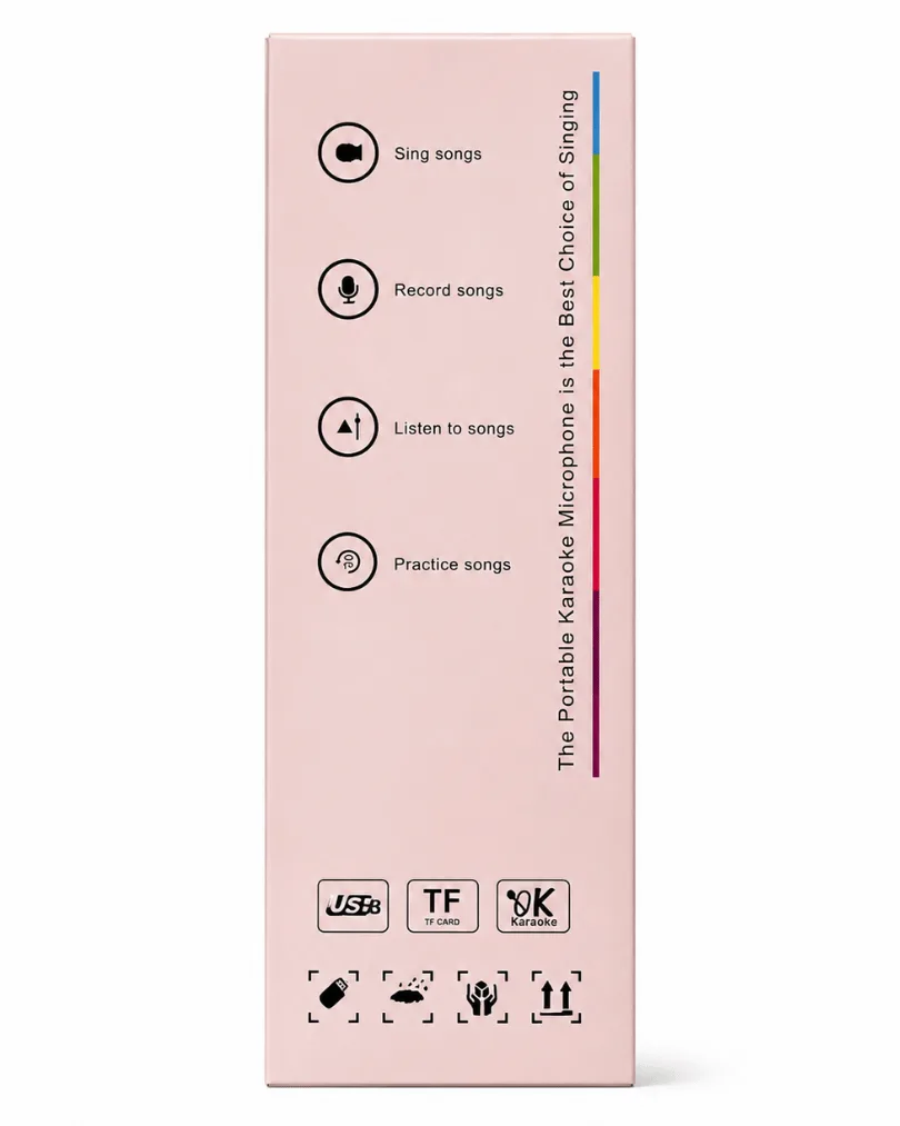 L858 WIRELESS BLUETOOTH KARAOKE MICROPHONE