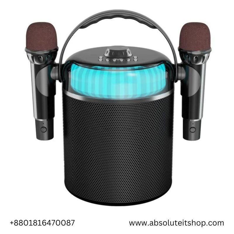 FAMILY KTV Y-9 HIGH-POWER RGB COLORFUL AUDIO SUIT OUTDOORS PORTABLE WIRELESS BLU