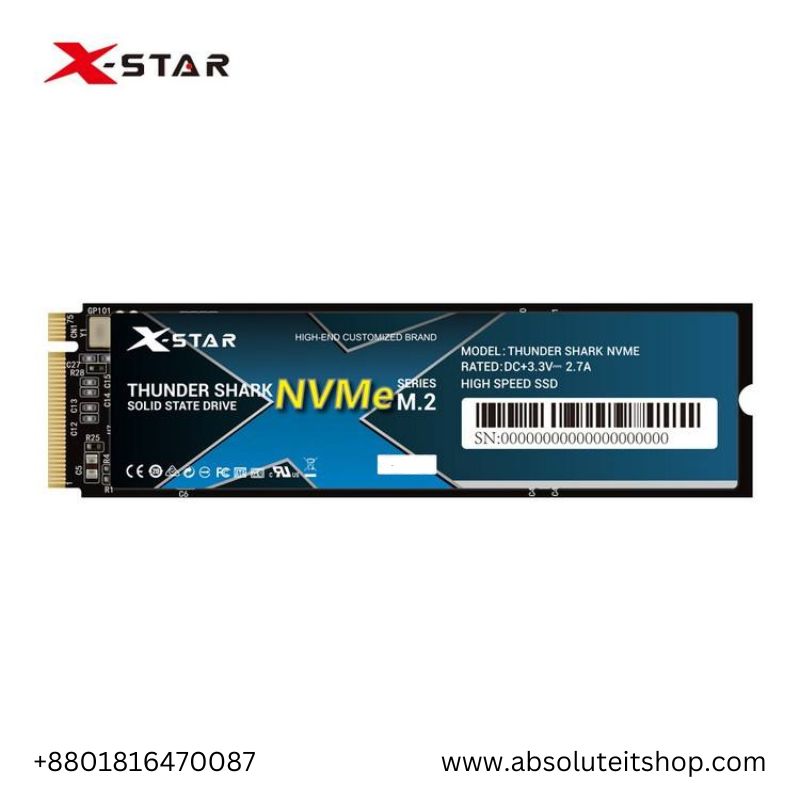 X-STAR 1TB NVME M.2 SOLID SATE DRIVE
