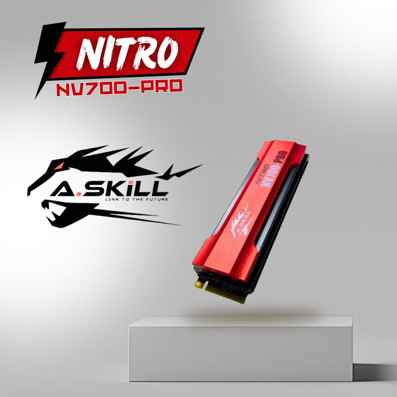 A.SKILL NITRO NV700-PRO 256GB PCIe GEN 3 NVMe SSD