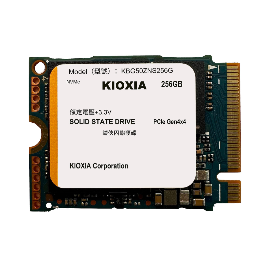 KIOXIA 256GB NVMe M.2 MICRO RECONDITION SOLID STATE DRIVE